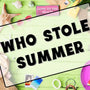 Summer CSI Math Mystery activity cover showing a sunny beach scene, a detective's magnifying glass, and sample addition & subtraction problems for elementary grades to prevent summer slide