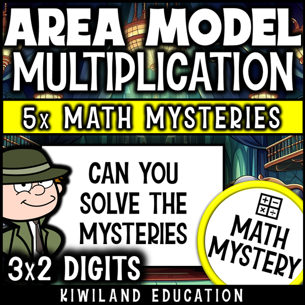 Fun classroom multiplication activity using the area model