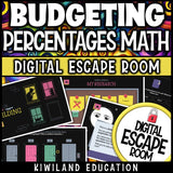 Interactive math activity on percentages, sales tax, and profit for grades 6–8