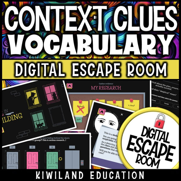 Interactive ELA activity with animated reading comprehension challenges