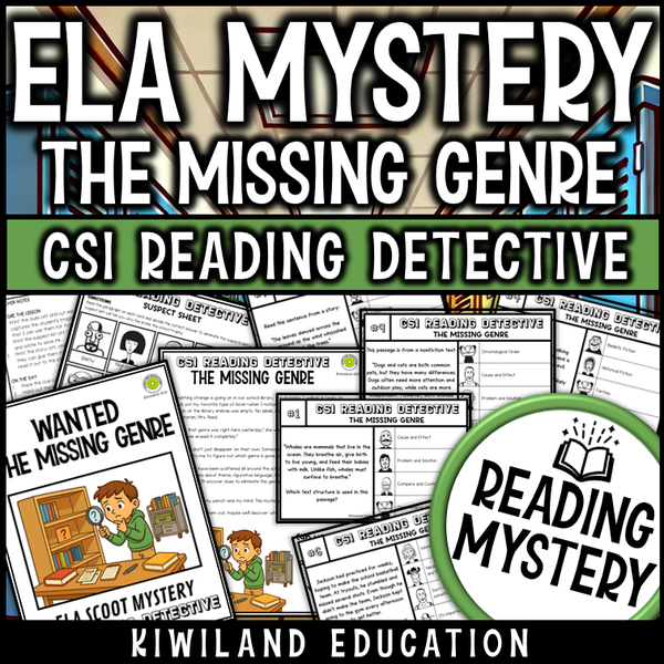 End of Year Literacy Mystery