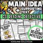 Main Idea and Supporting Details Reading Mystery