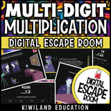 Multiplication fluency digital activity with self-checking challenges and animation