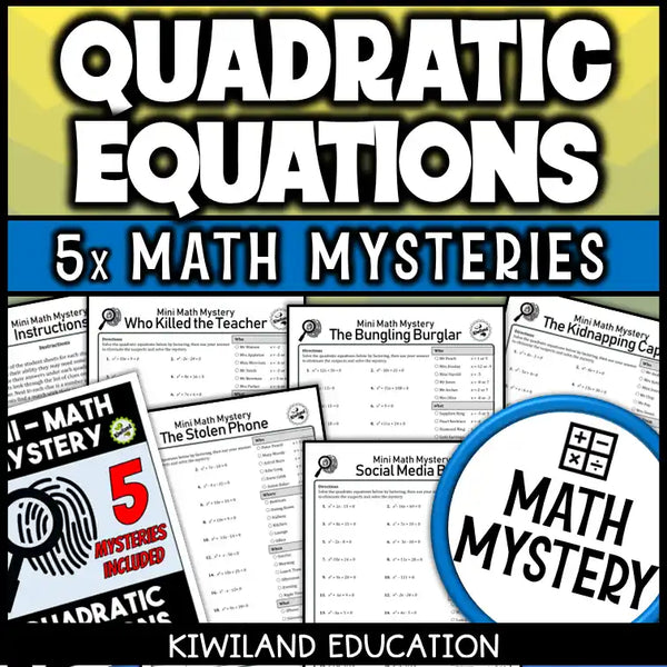Printable algebra worksheet solving quadratic equations by factoring