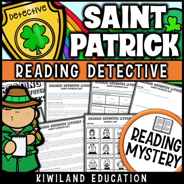 St. Patrick’s Day Reading Comprehension Mystery for grades 3–6