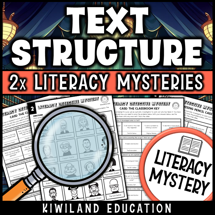 Text Structure Worksheets