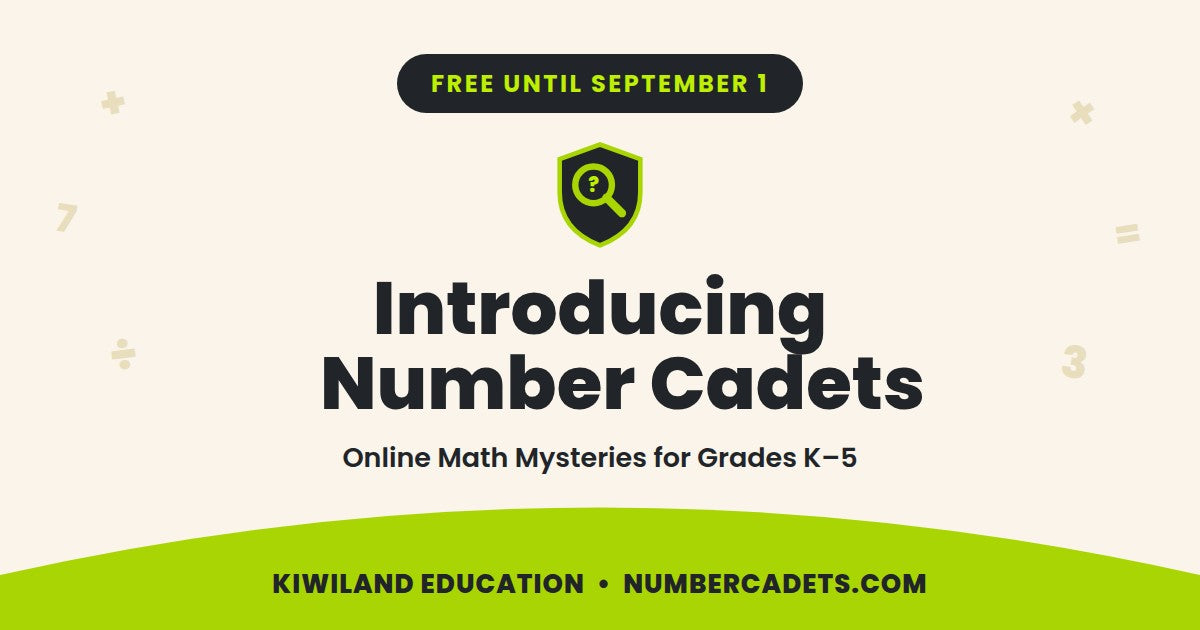 Introducing Number Cadets: Online Math Mysteries That Run Themselves (Free Until September 1!)