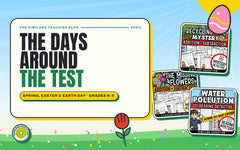 Spring Activities for Testing Season: Easter, Earth Day and the Weeks Between: Kiwiland Teaching Blog cover