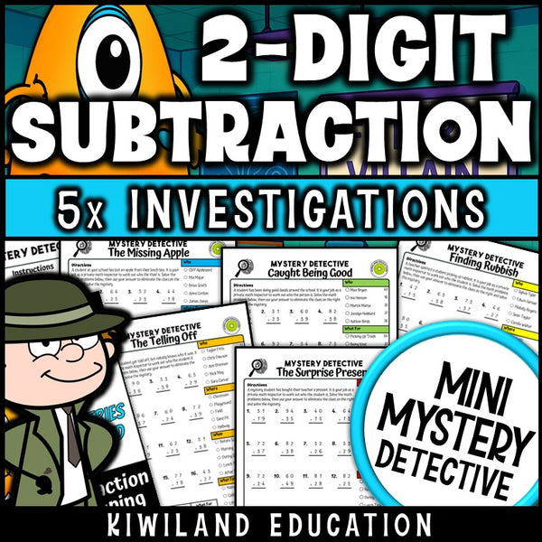 2-digit subtraction with regrouping worksheets 1st 2nd grade