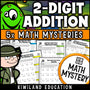 2-digit addition without regrouping printable math worksheets for students