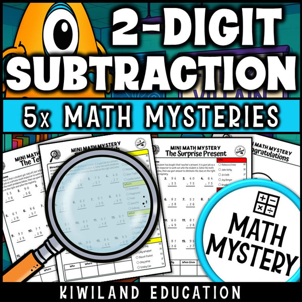 Subtraction with regrouping worksheets for 1st, 2nd, and 3rd grade