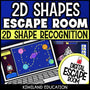 2D Shapes Digital Escape Room cover – Kiwiland Education