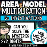 2x2 multiplication sub plans math centers