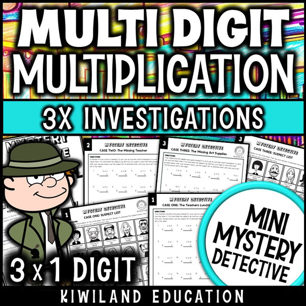 3-digit by 1-digit multiplication worksheets grade 4-5