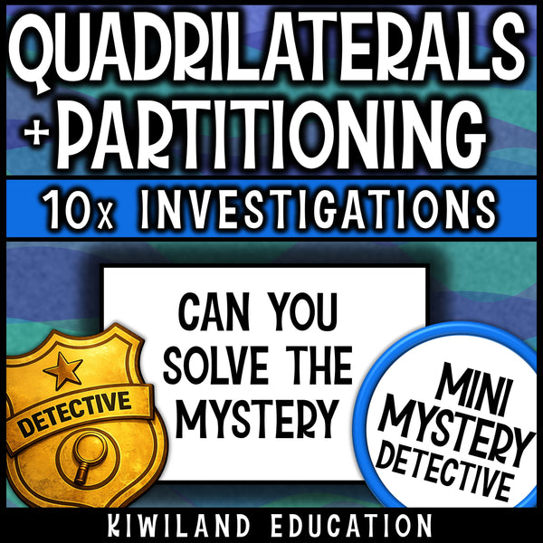 Can you solve the mystery? No prep 3rd grade geometry activity on equal parts and unit fractions for early finishers