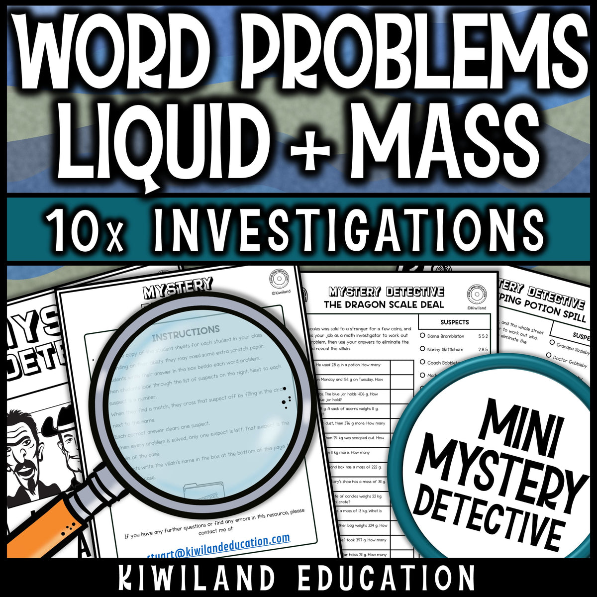 3rd grade word problems on metric measurement for math centers, with teacher instructions