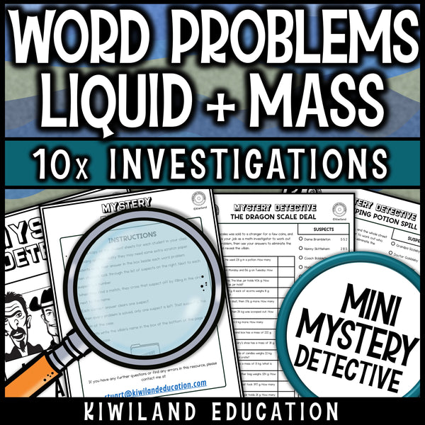 3rd grade word problems on metric measurement for math centers, with teacher instructions