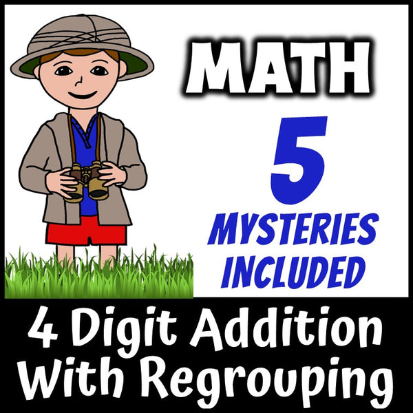 4-digit addition with regrouping worksheets grade 3