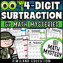 4-digit subtraction with regrouping printable worksheets for grades 2 to 4