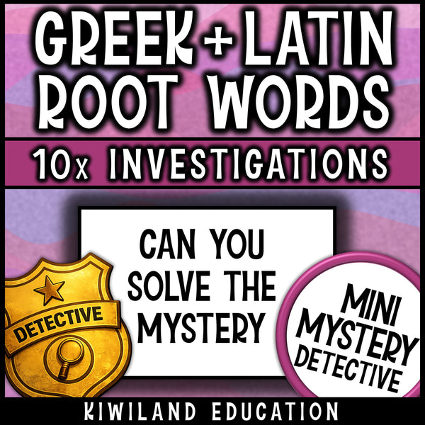 Can you solve the mystery? A print and go 4th and 5th grade vocabulary activity with a museum theme for morning work, homework and sub plans