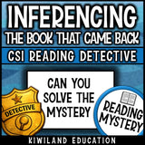 Inference passages and questions with answer keys, no prep for early finishers, grades 3-5