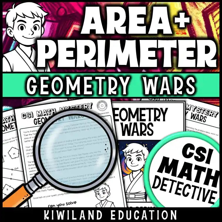 Geometry mystery game perfect for May 4th or year-round review