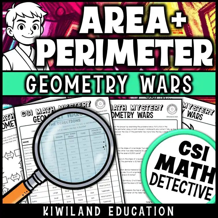 Fun math puzzles using feet, inches, and yards for grades 3–5