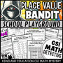 Place value and skip counting math mystery printable PDF for grades 2–3