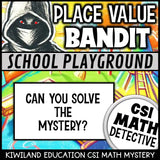 Printable math puzzle on number forms, 10 more 10 less, and place value