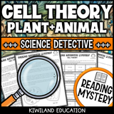 Informational text and reading tasks focused on how Cell Theory applies to all living things