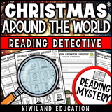 Holiday reading mystery with detective-style suspect elimination