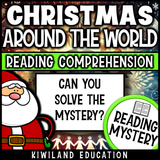 Festive December literacy activity with word search and extension tasks