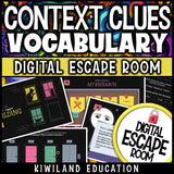 Interactive ELA activity with animated reading comprehension challenges