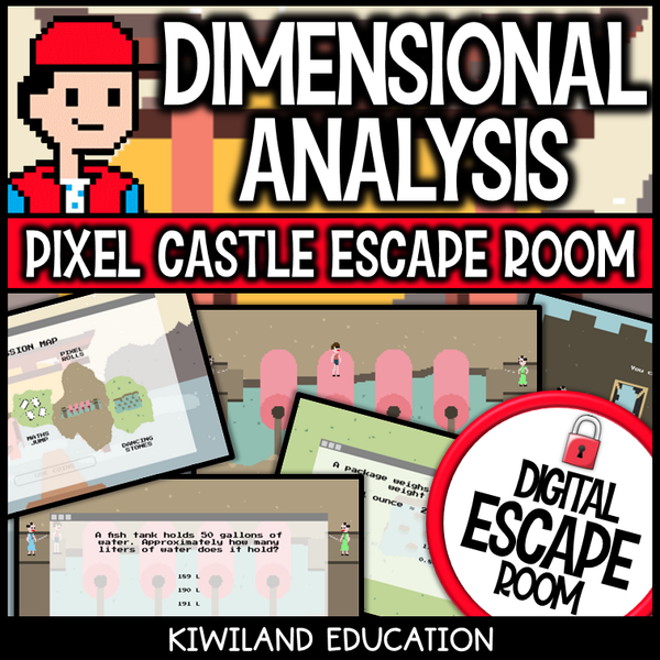 Middle school science game teaching conversion factors
