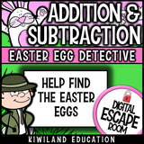 Engaging Easter math escape room for elementary students