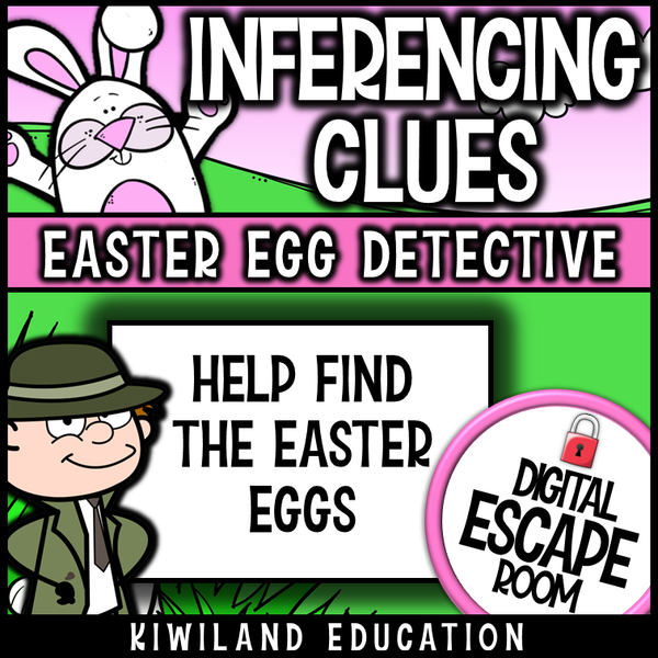 Interactive ELA game for spring classroom or Easter review
