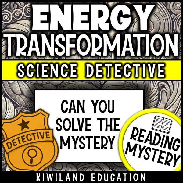 No-prep energy transformations reading comprehension worksheet with answer key