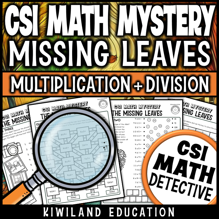 No-prep Halloween or Thanksgiving math review game