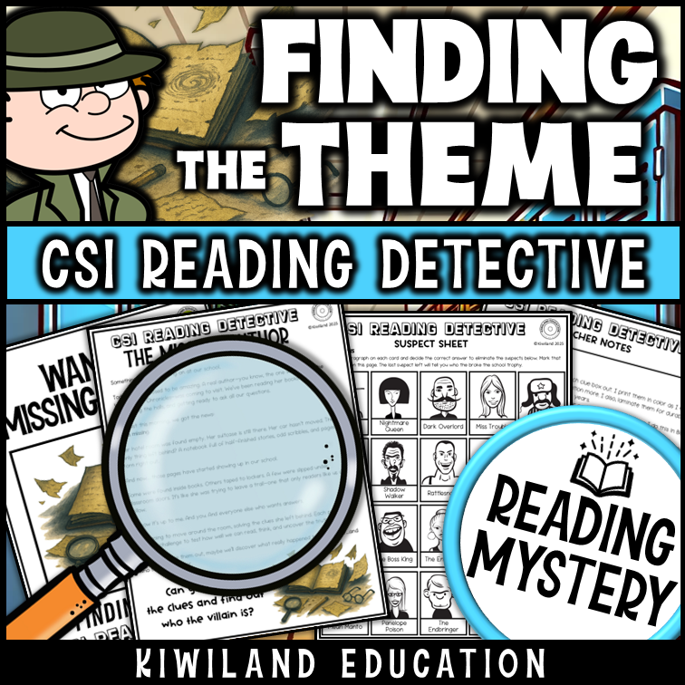 Finding The Theme Worksheets