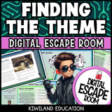Students solving theme-based passages across four global locations