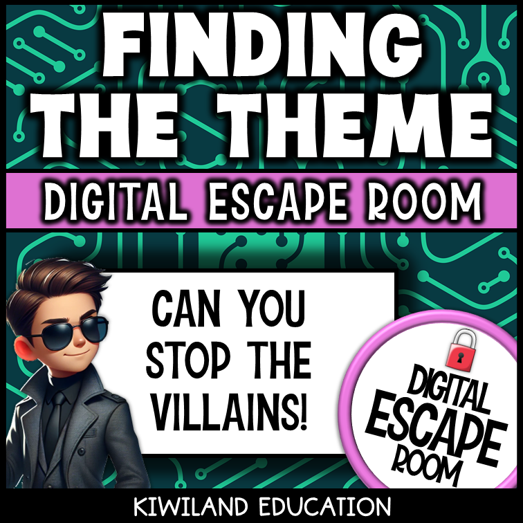 No-prep digital ELA activity focused on theme, inference, and critical thinking