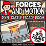 Forces and motion digital escape room for 3rd to 5th grade science