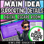 Main Idea Digital Escape Room