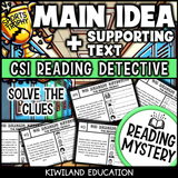 Main Idea and Supporting Details Worksheets