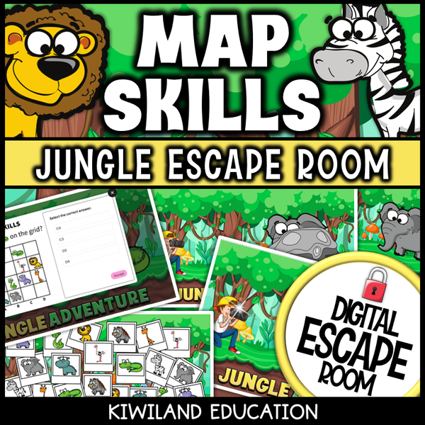 Interactive geography activity focused on reading coordinates on a grid