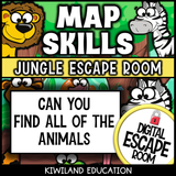No-prep digital activity teaching map skills through puzzles and challenges