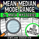 Find The Mean Median Mode Range Worksheets