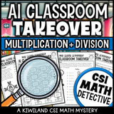 Back-to-school or end-of-year multiplication mystery for homeschool