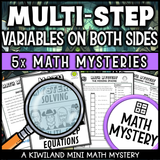 Solving Multi-Step Equations with Variables on Both Sides