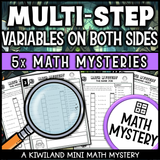 Multi-Step Equations Worksheets